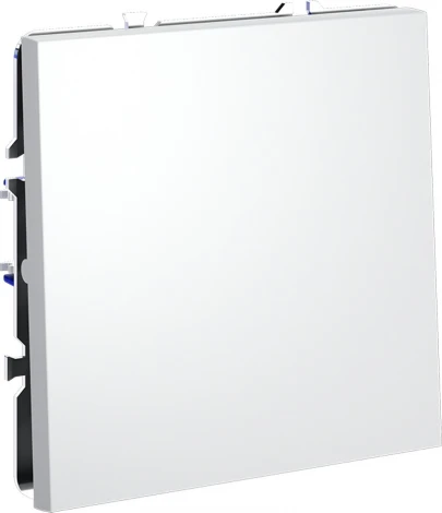 Выключатель с самовозвратом одноклавишный (белый матовый) Voltum S70 VLS010602