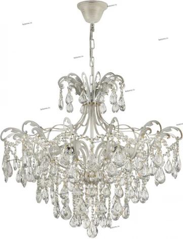 Подвесная люстра IDLamp Сristallo 298/6-Whitepatina