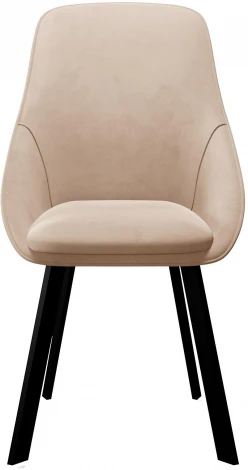 Стул DikLine 246 поворотный, Z128 бежевый, ножки черные