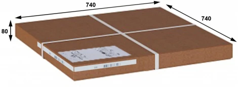 Стол журнальный BeautyStyle 10 венге/стекло белое от фабрики Mebelik