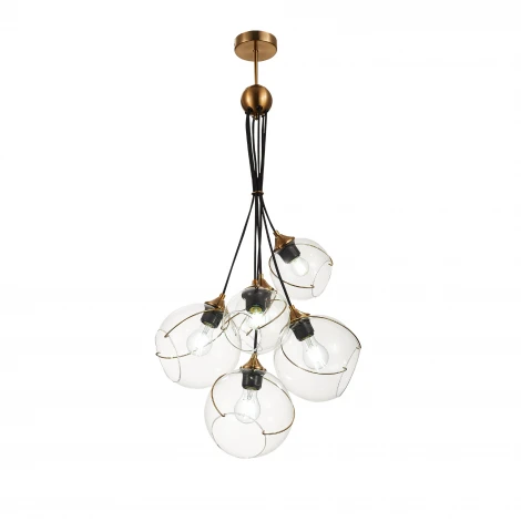 Подвесной светильник Evoluce Satturo SLE103103-06 (220V, на проводе, шарики)