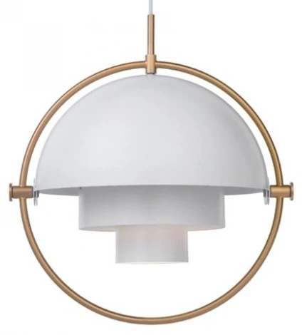 Подвесной светильник (люстра) Louis Weisdorff Multi-Lite Pendant White ImperiumLoft 40,2313 (123432-22) (220V, на проводе, шар, кольцо)