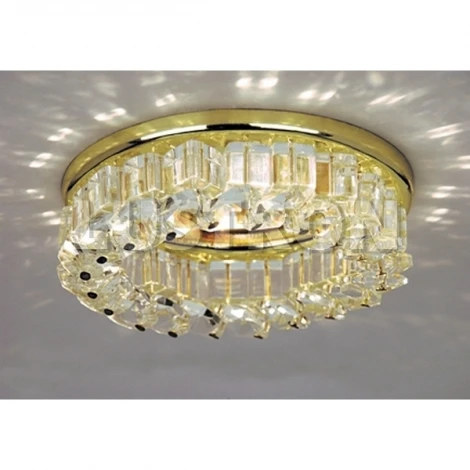 Встраиваемый точечный светильник Arte Lamp Brilliants A7082PL-1GO