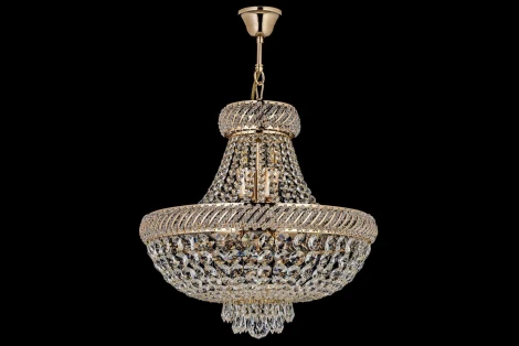 Подвесная люстра Arti Lampadari Palermo E 1.5.45.600 G (220V, хрусталь)