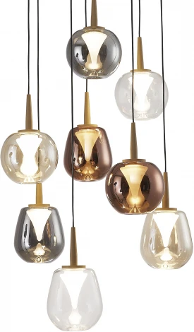 Подвесной светодиодный светильник каскадный Mantra Andromeda 8933+8PL