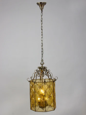 Подвесной светильник Abrasax 2130/4(amber) (220V, на цепи, круглые)