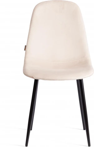 Стул BREEZE (mod. JSC-58) / 2 шт. в упаковке Tetchair (Велюр,Металл /Бежевый) арт.24475