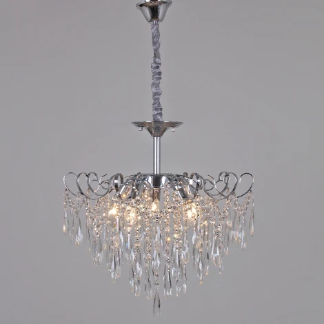 Подвесная люстра хрустальная Reluce 36760-0.4-600 MX CH