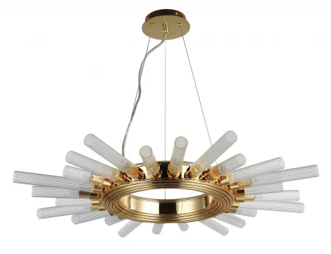 Подвесная люстра Crystal Lux Fair SP12 GOLD D800