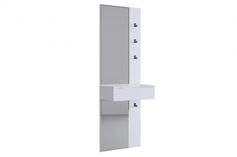 Зеркало Мерси Mebelson (ЛДСП,Зеркало,Пластик,Дерево/Светлое дерево) арт.177192,2552