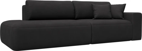 Диван прямой Лига-036 НПБ Модерн подлокотник справа Лига Диванов (Замша) арт.127720