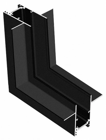 Коннектор угловой внутренний для встраиваемого магнитного шинопровода Hesby Lighting ElDeko HSBL_0063 (48V)