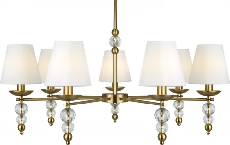 Потолочная люстра на штанге Freya Side FR1009CL-07BS (220V)