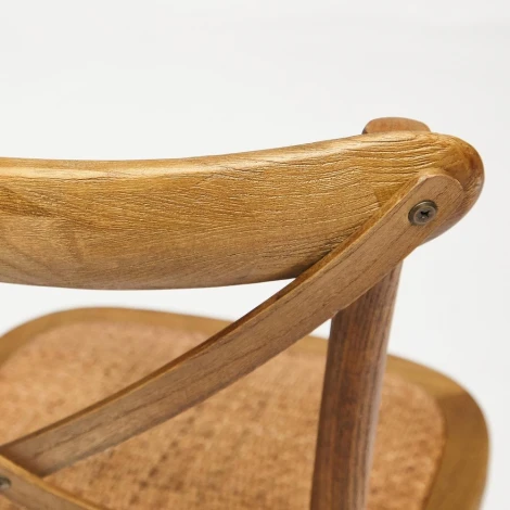 Стул CROSS (mod.CB2001) Белый (butter white) (дерево береза)