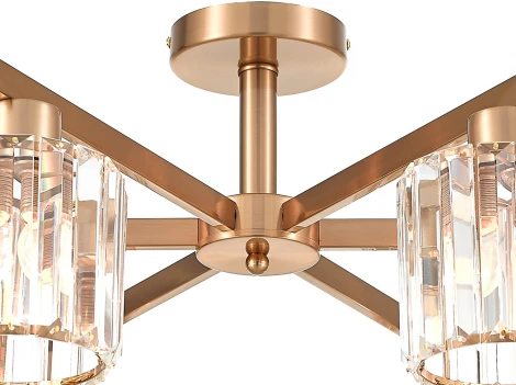 Потолочная люстра на штанге Adorn 692/6P Сopper E27 60W (220V)