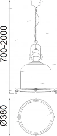 Подвесной светильник Mantra Vintage 4972