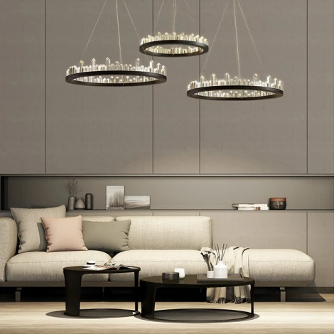 Подвесной светильник (люстра) Quartz D40 ImperiumLoft Quartz (179754-26) (LED, 220V, на тросе)