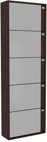 Обувница Leset Эдит 5S (ЛДСП,Зеркало) Leset арт.2500000205149