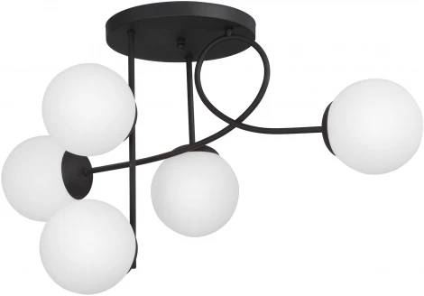 Потолочная люстра на штанге V4714-1/5PL Vitaluce