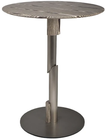 58DB-20192 Стол барный Zebrano d85*106см Garda Decor