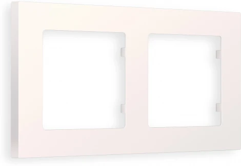 Рамка Ambrella Volt ALFA Techno (Жемчуг) 2-ая AF220202