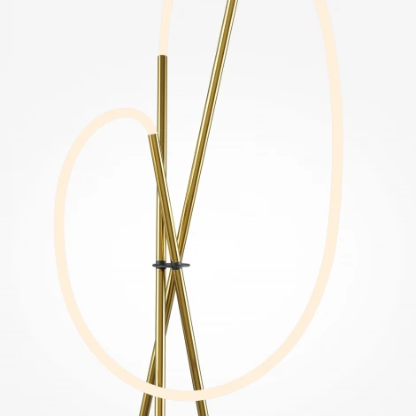 Торшер с гибким неоном Maytoni Crochet MOD369FL-L36BS3K (LED, 220V)