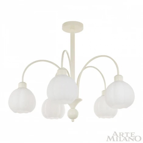 Потолочная люстра на штанге Arte Milano Napoli 315066/D680/5 IV (220V, цветы)
