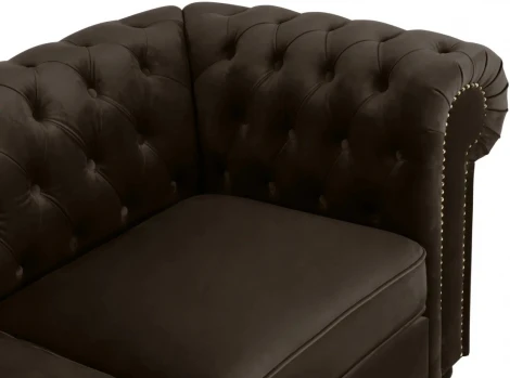 Диван Chester Classic ОГОГО (арт.344540), (Ткань/Бордовый)