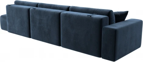 Диван прямой Лига-036 НПБ Модерн Лонг подлокотник слева Лига Диванов (Велюр) арт.127696L