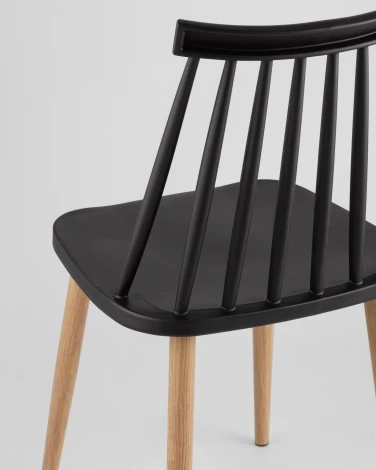 Стул Stool Group Морган пластиковый черный УТ000001846