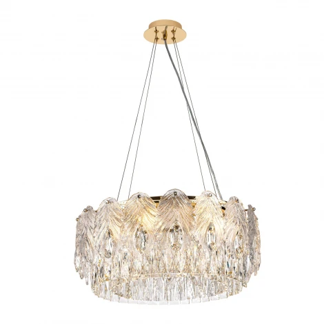 Подвесная люстра хрустальная Modelux ML.7445.500 GD