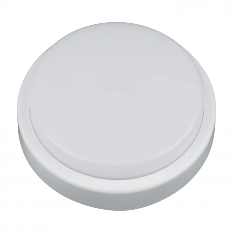 Потолочный светильник круглый Volpe ULW-Q211 12W/DW SENSOR IP65 WHITE (LED, 220V, датчик движения, круглые)