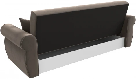 Диван-книжка Лига-019 (Коричневый/Велюр) Лига Диванов арт.118341