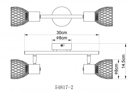 Спот на штанге Isabelle 54817-2 (220V)