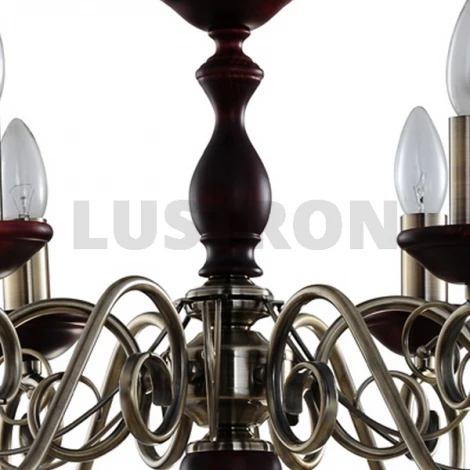 Подвесная люстра IDLamp 810 810/6-Oldbronze