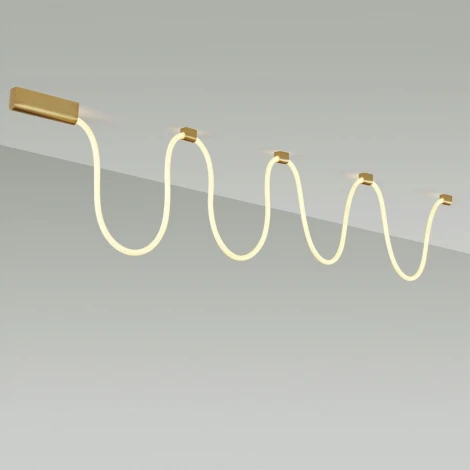 Настенно-потолочный светильник с гибким неоном Odeon Light Corda 4397/30CL (LED, 220V)