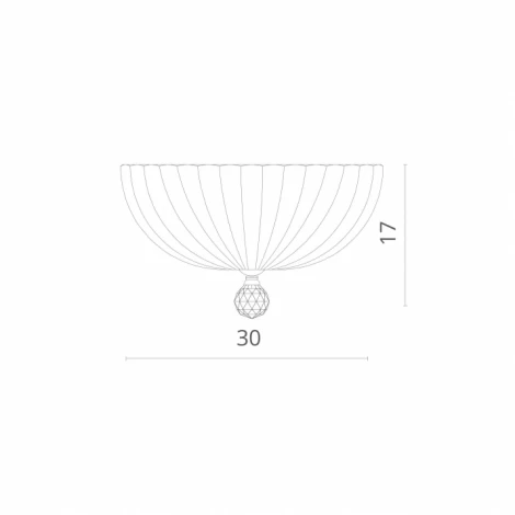 Потолочная люстра Divinare Lianto 4010/02 PL-2 (220V, круглые)