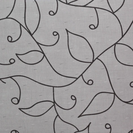 Ткань для абажуров с застежкой липучкой Eglo My Choice, кремовый с чёрным