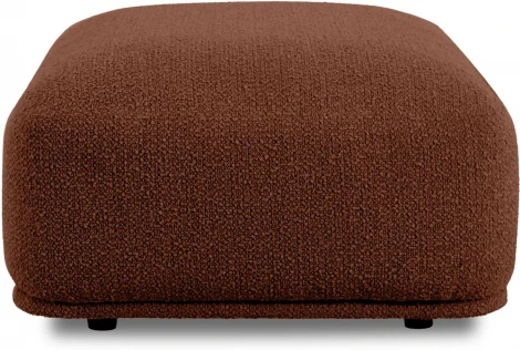 Пуф прямоугольный Fabro ОГОГО (арт.855376), (Ткань,Букле/Терракотовый)