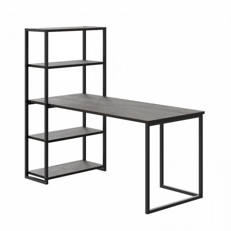 Стол письменный-стеллаж Board 1600х700 ОГОГО 636290 (черный)