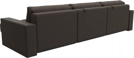 Диван угловой с декором Лига-049 НПБ Лонг Лига Диванов (Рогожка) арт.128290