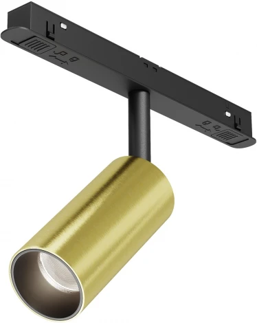 Трековый светильник магнитный 48V Maytoni Focus LED TR032-4-5W3K-M-DS-BBS (круглые)
