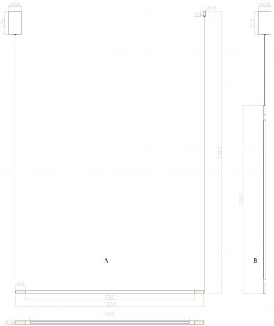Подвесной светильник Arte Lamp Maclean A2918SP-1BK (LED, 220V, на тросе)