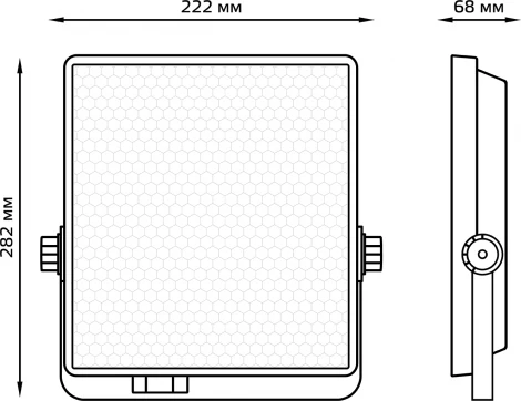 Прожектор уличный Gauss EVO 687511100 (LED, 220V, IP65)