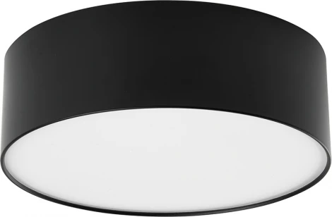 Светильник накладной со светодиодами Feron “Simple matte” AL200 48079 28W, 1960Lm, черный (4000К) (220V, круглые)