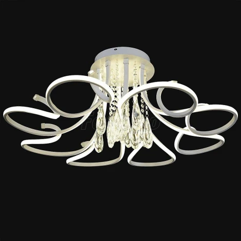 Потолочная люстра Максисвет Геометрия 1-1656-8-WH LED