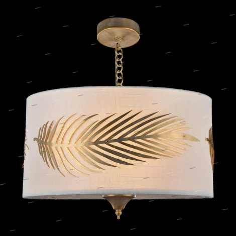 Подвесная люстра Maytoni Farn H428-PL-03-WG (220V, на цепи, листья)