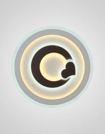 Потолочный светильник круглый Мелодия Света SS1L 000023467