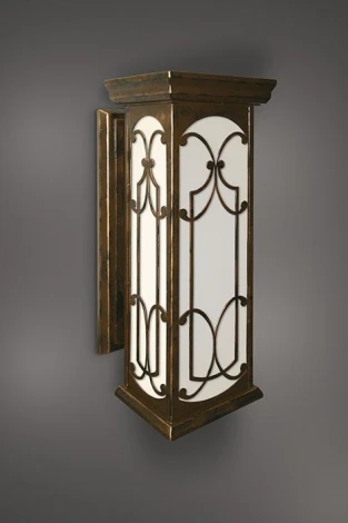 Настенный фонарь уличный Русские фонари Варна 370-11/bbc-11 (220V, ковка, IP54)