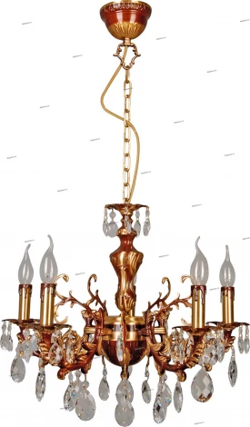 Подвесная люстра N-Light 305 305-05-52 краповый+бронза